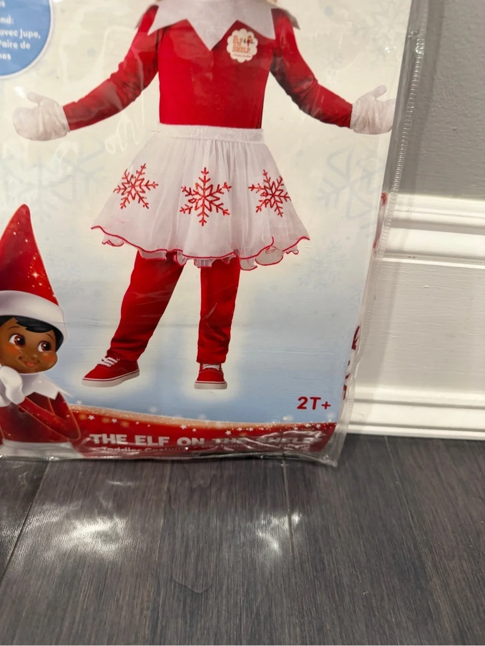 NWT The Elf on the Shelf Toddler 2T Girls Elf Holiday Christmas Costume - Red